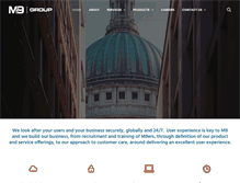 Tablet Screenshot of m9-group.com